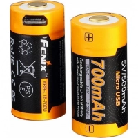 Аккумулятор 16340 Fenix 700 mAh Li-ion с разъемом для USB купить в Череповце