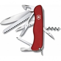 Мультитул Victorinox Outrider 0.8513, сталь X50CrMoV15, рукоять нейлон, красный купить в Череповце