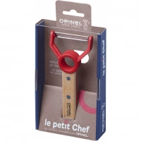 Нож для чистки овощей Opinel Peeler, деревянная рукоять, нержавеющая сталь, коробка купить в Череповце