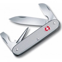 Нож перочинный Victorinox Alox 0.6221.26 58 мм 5 функций алюминиевая рукоять серебристый купить в Череповце