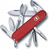 Нож перочинный Victorinox Super Tinker, сталь X55CrMo14, рукоять Cellidor®, красный купить в Череповце