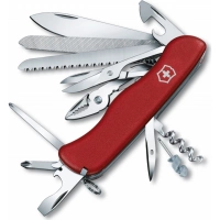 Нож перочинный Victorinox WorkChamp, сталь X50CrMoV15, рукоять Cellidor®, красный купить в Череповце