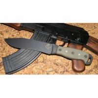 Нож с фиксированным клинком Ontario «NS-7 black micarta» купить в Череповце