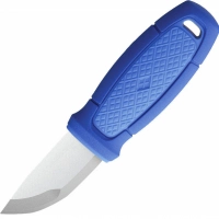 Нож с фиксированным лезвием Morakniv Eldris, сталь Sandvik 12С27, рукоять пластик, синий купить в Череповце