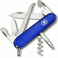 Нож швейцарский Victorinox Camper Blue, сталь X55CrMo14, 13 функций купить в Череповце