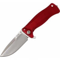 Нож складной LionSteel SR11A RS RED, сталь Uddeholm Sleipner® Satin Finish, рукоять алюминий (Solid®), красный купить в Череповце