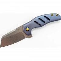 Складной нож Kizer C01E Blue, сталь CPM-S35VN, рукоять титан купить в Череповце