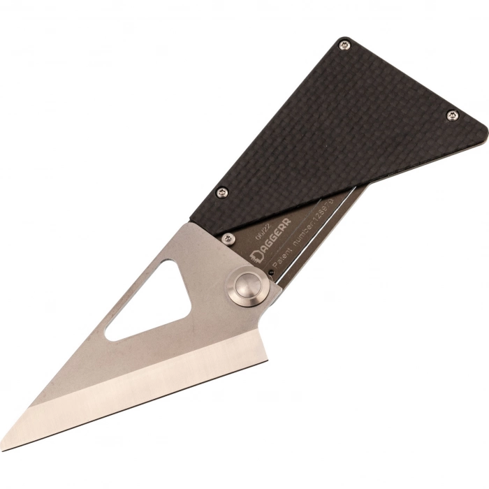 Складной нож в кардхолдере Daggerr Cardknife Bronze, сталь 8cr13mov, рукоять титан/карбон