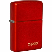 Зажигалка Classic Metallic Red ZIPPO с логотипом Zippo купить в Череповце