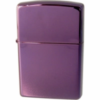 Зажигалка ZIPPO Abyss Classic, латунь с покрытием, фиолетовый, глянцевая, 36х12×56 мм купить в Череповце