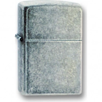 Зажигалка ZIPPO Antique Silver Plate, латунь с покрытием ™Plate, серебристый, матовая, 36х12×56 мм купить в Череповце