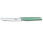 Нож столовый Swiss Modern, 11 см, с прямой кромкой, мятно-зеленый 6.9006.1141 Victorinox